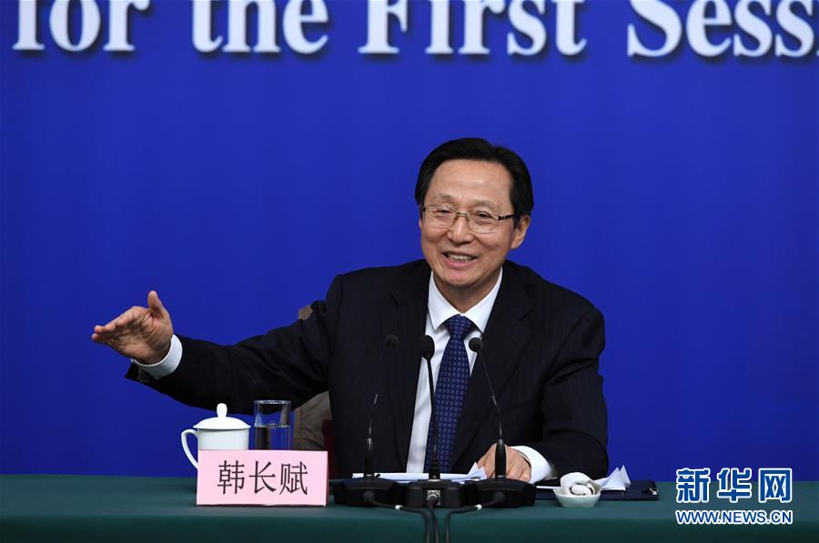 (兩會(huì))(5)農(nóng)業(yè)部部長(zhǎng)韓長(zhǎng)賦等就“實(shí)施鄉(xiāng)村振興戰(zhàn)略 推動(dòng)農(nóng)業(yè)轉(zhuǎn)型升級(jí)”答記者問