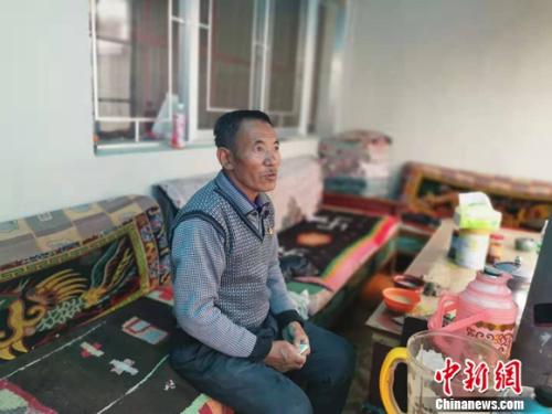 圖為黨確桑布。 謝藝觀 攝