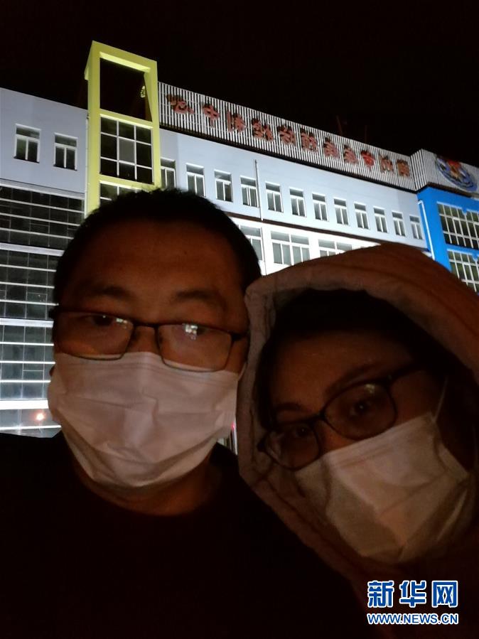（一線抗疫群英譜·圖文互動）（3）山西檢測員伉儷：疫情不退，決不放松