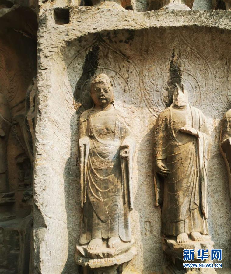 （圖文互動）（5）合體了，龍門石窟流散佛首首次實現(xiàn)“數(shù)字復(fù)位”