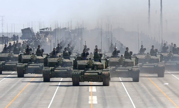沙場點兵！建軍90周年閱兵MV來了