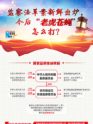 監(jiān)察法草案新鮮出爐 今后“老虎蒼蠅”怎么打？