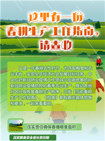 這里有一份春耕生產(chǎn)工作指南，請查收