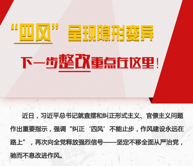 “四風”呈現隱形變異，下一步整改重點在這里！