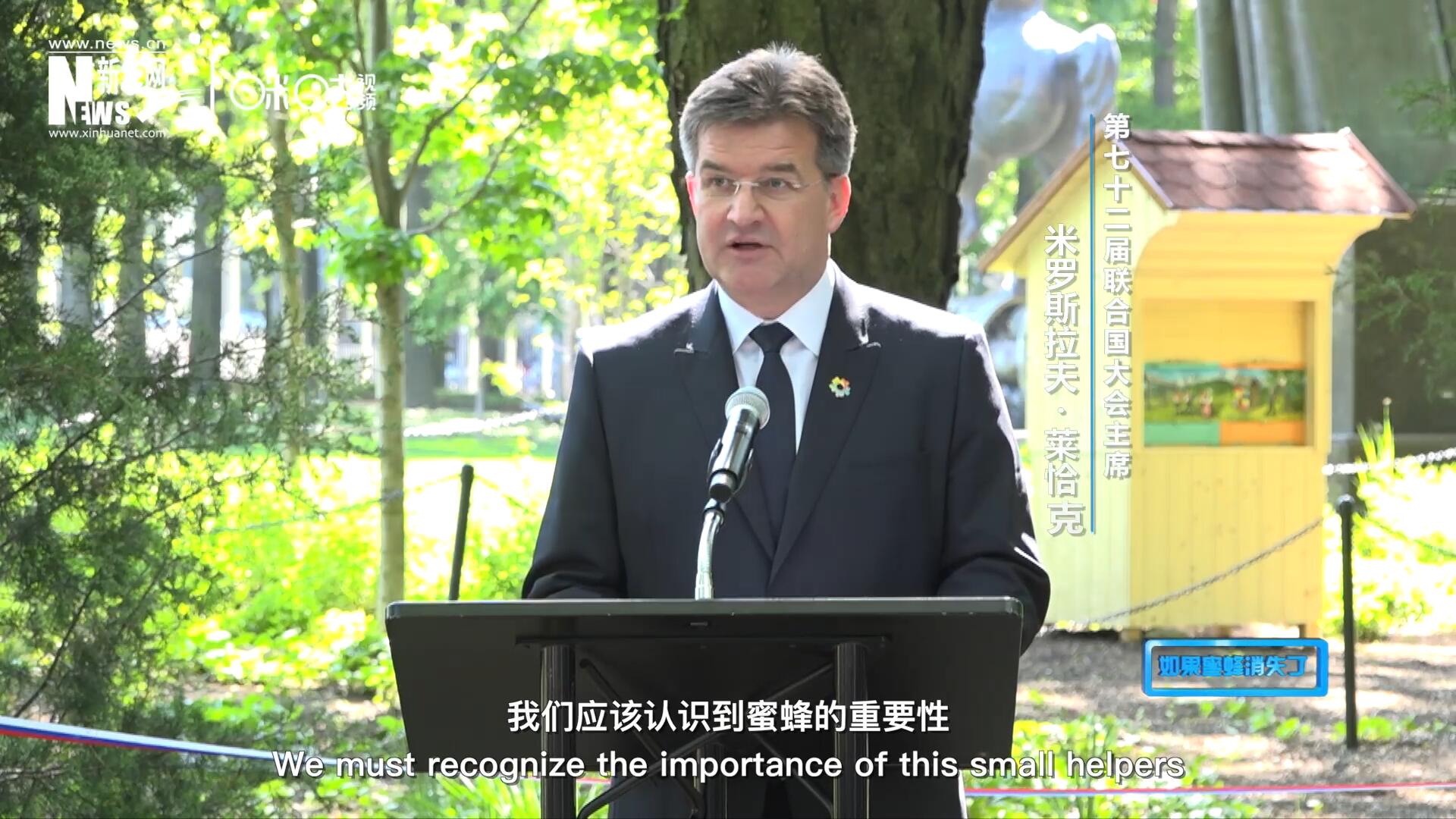 我們應(yīng)該認(rèn)識到蜜蜂的重要性，所以我們用“世界蜜蜂日”提高大家保護(hù)蜜蜂的意識，并且用實(shí)際行動去保護(hù)蜜蜂