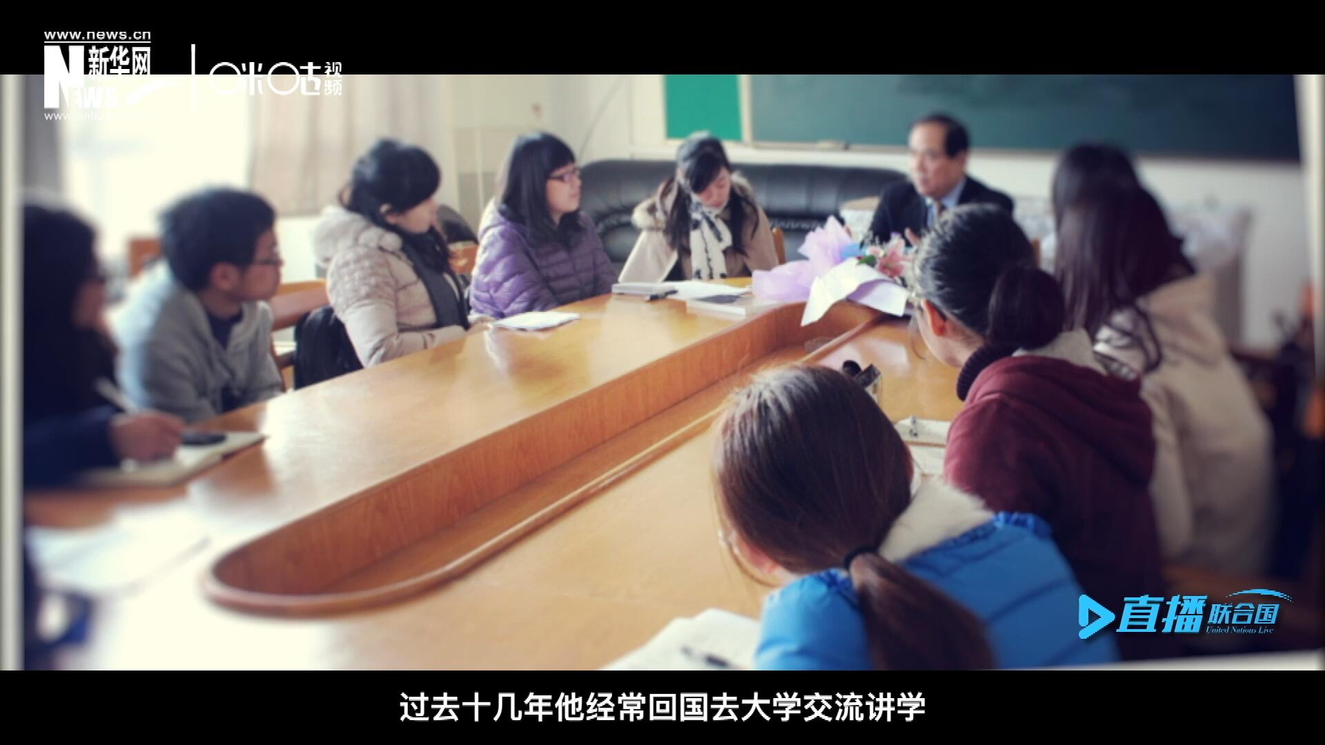 過去十幾年陳峰經(jīng)常回國去大學(xué)交流講學(xué)，給年輕人分享他學(xué)習(xí)、工作和生活的故事。