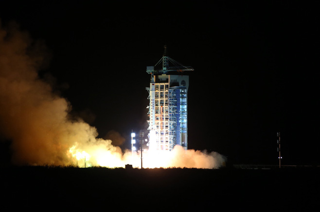 4月6日，實踐十號衛(wèi)星發(fā)射升空。