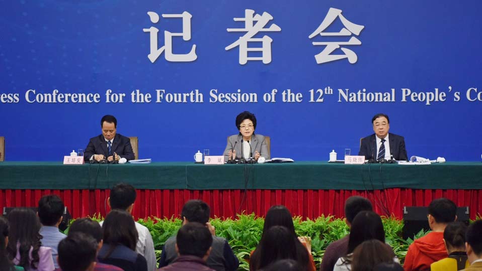 李斌、馬曉偉和王培安答記者問