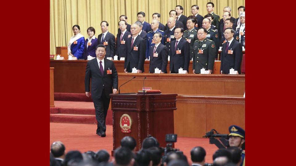 習(xí)近平當(dāng)選國(guó)家主席、中央軍委主席