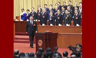 習(xí)近平當(dāng)選國(guó)家主席、中央軍委主席
