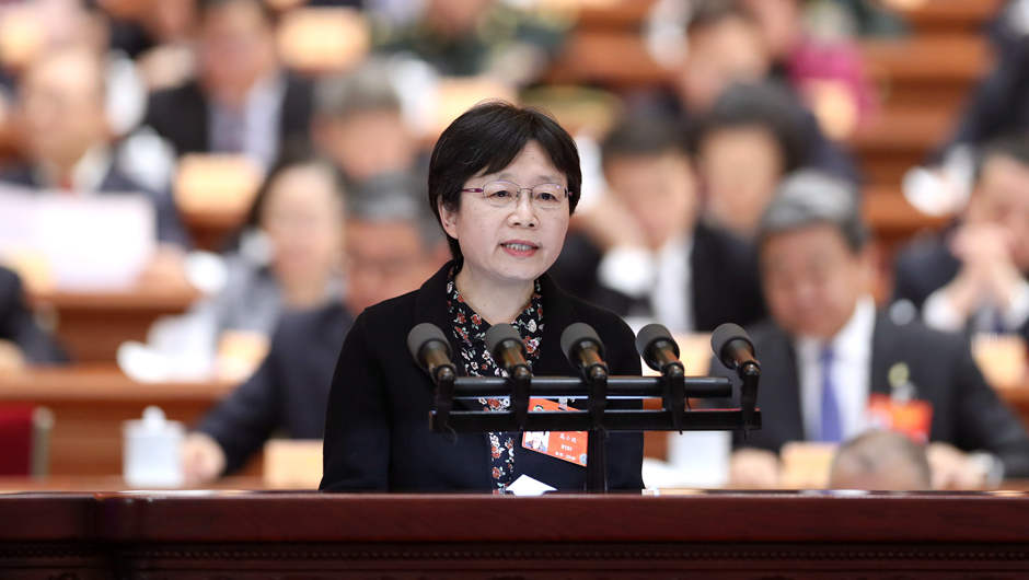 民革中央副主席、上海市委會(huì)主委，上海市人大常委會(huì)副主任 高小玫