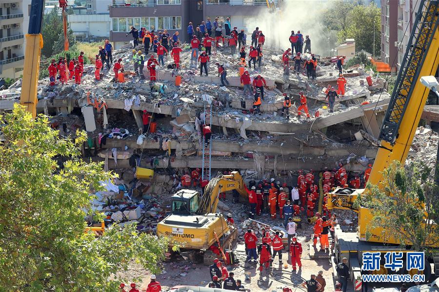 （國(guó)際）（10）愛(ài)琴海地震致土耳其、希臘至少27人死亡