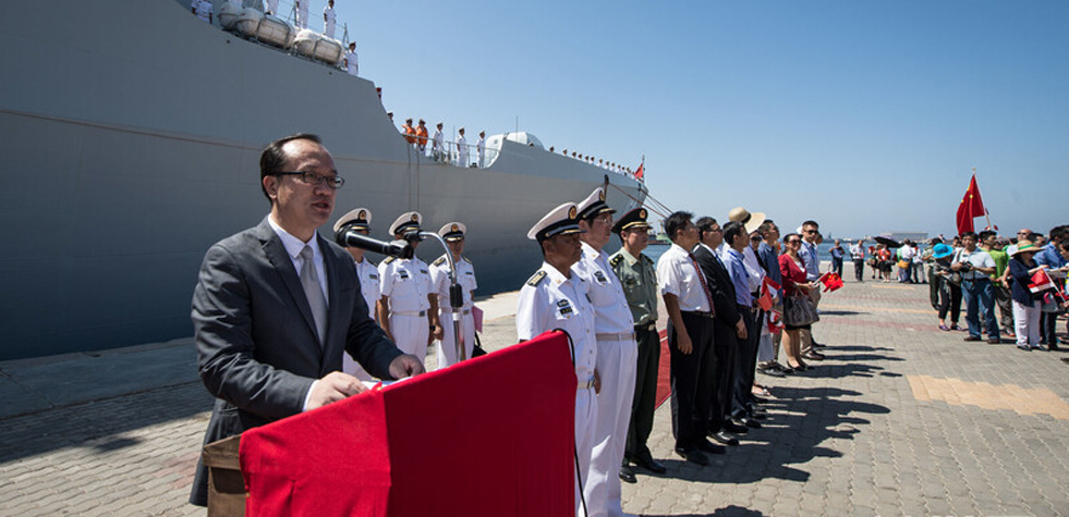 友誼、和平、交流、合作：中國(guó)海軍152艦艇編隊(duì)到訪埃及