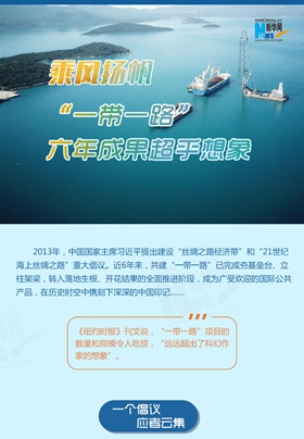 乘風揚帆！“一帶一路”六年成果超乎想象